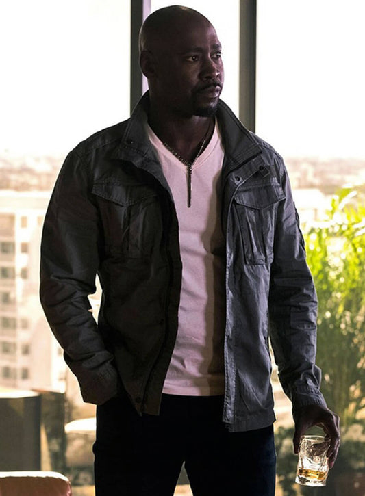 D.B. Woodside Amenadiel Lucifer S02 Cotton Jacket