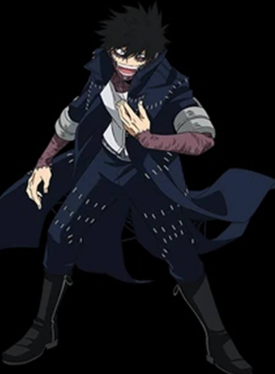 Dabi My Hero Academia Blue Trench Coat