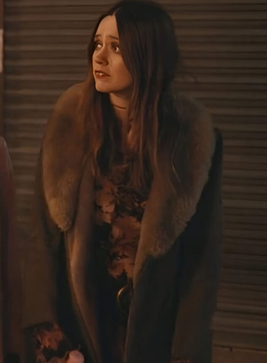 Daddy Issues Aimee Lou Wood Fur Coat