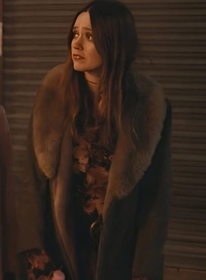 Daddy Issues Aimee Lou Wood Fur Coat