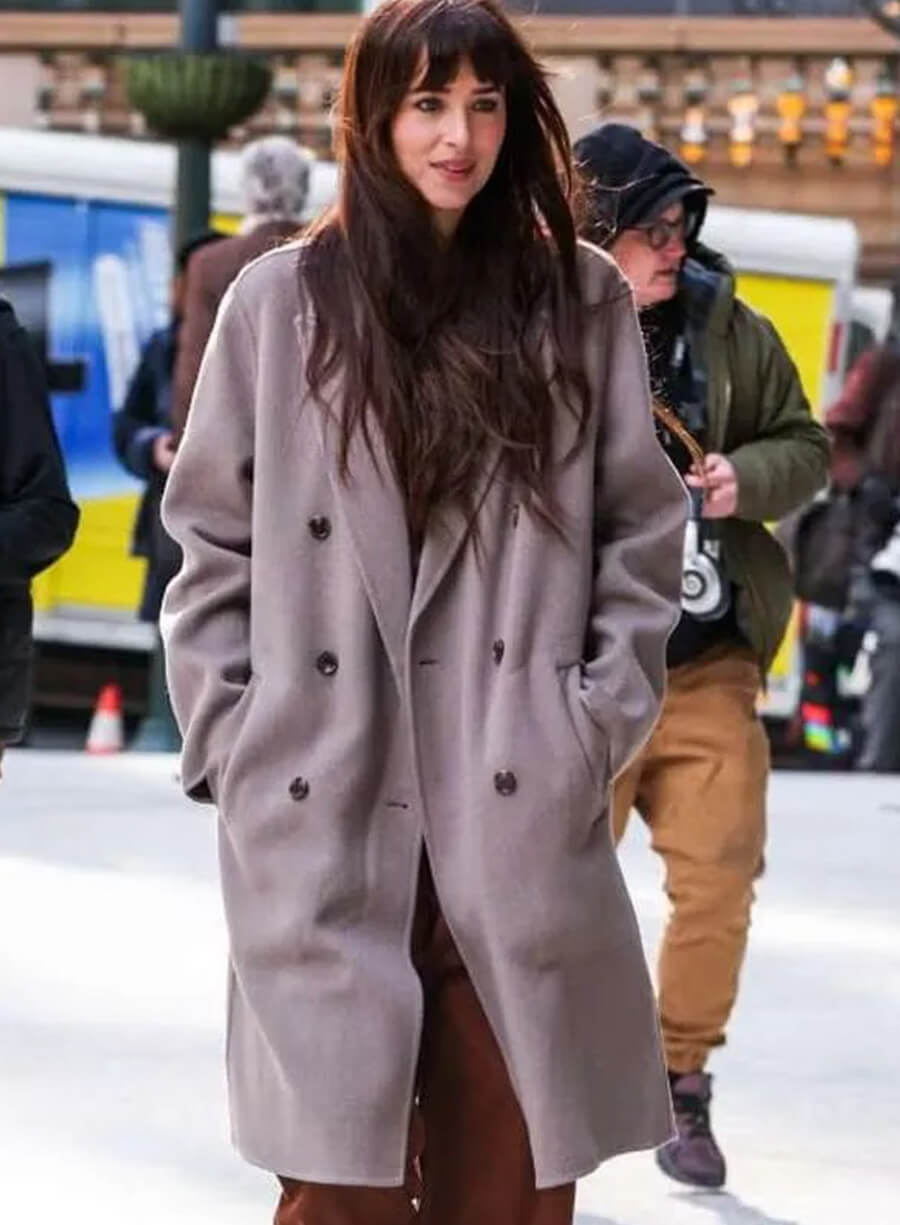 Dakota Johnson Verity 2026 Coat