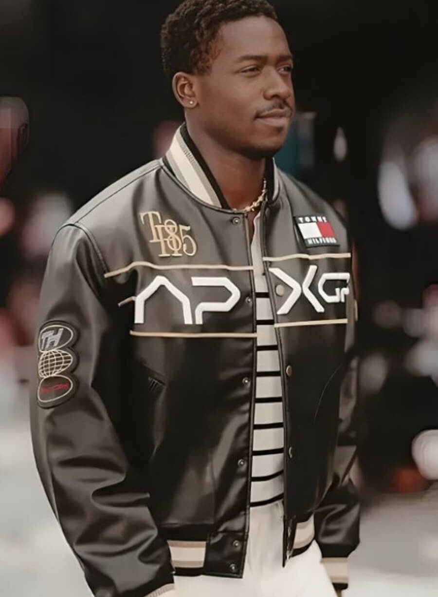 Damson Idris APXGP Varsity F1 Jacket