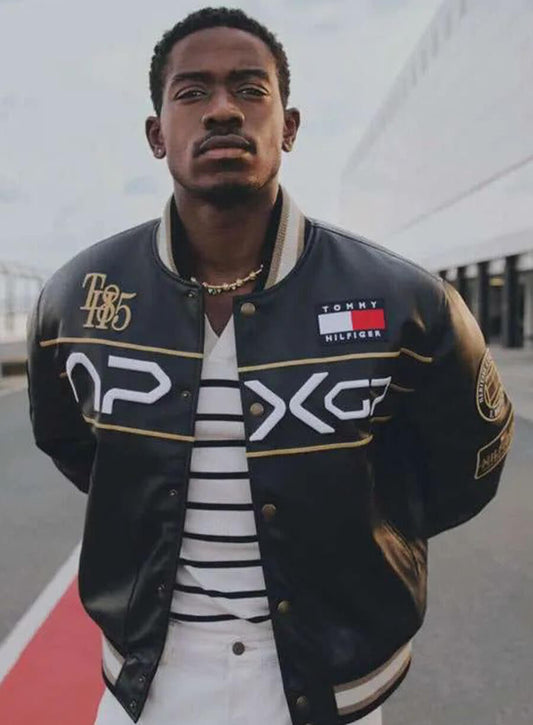 Damson Idris APXGP Varsity F1 Jacket