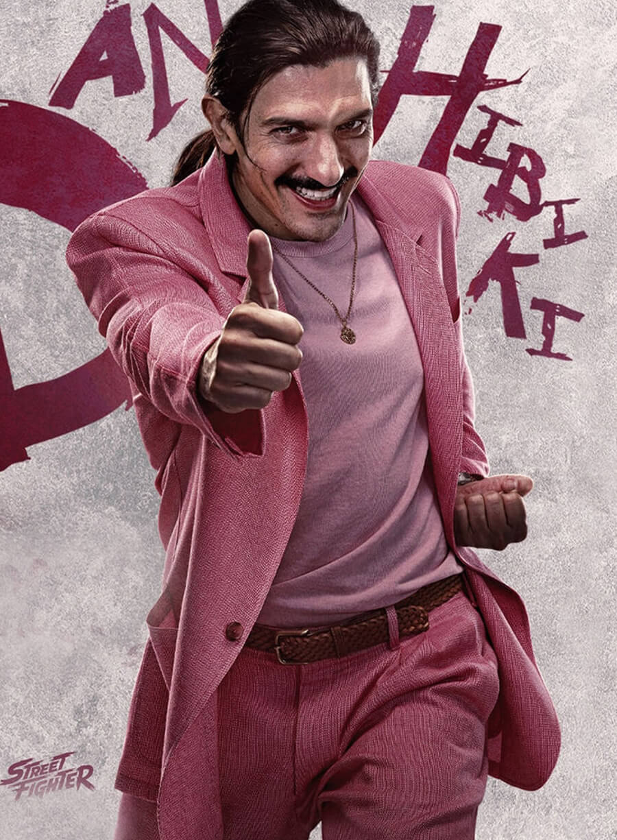 Dan Habiki Street Fighter 2026 Pink Wool Blazer