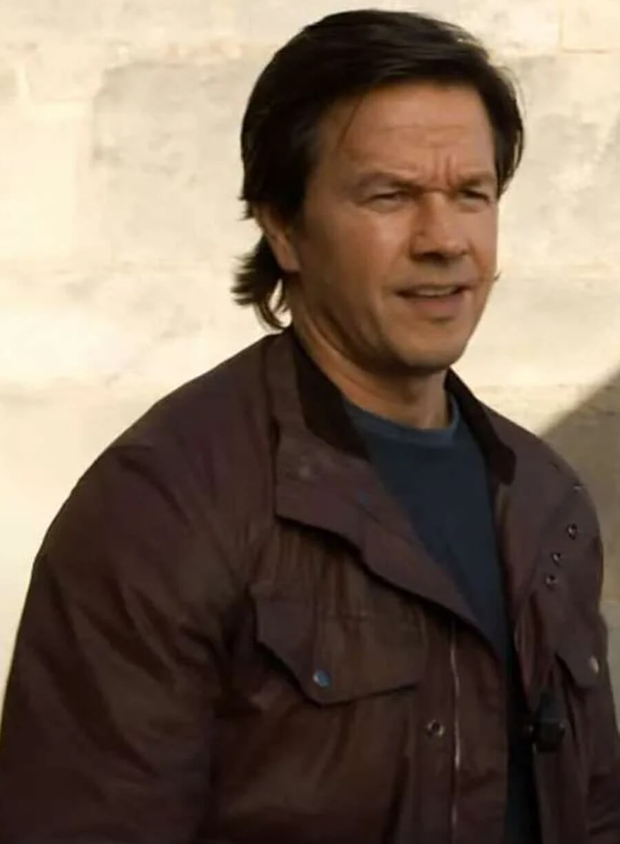 Dan Morgan The Family Plan 2 Brown Jacket