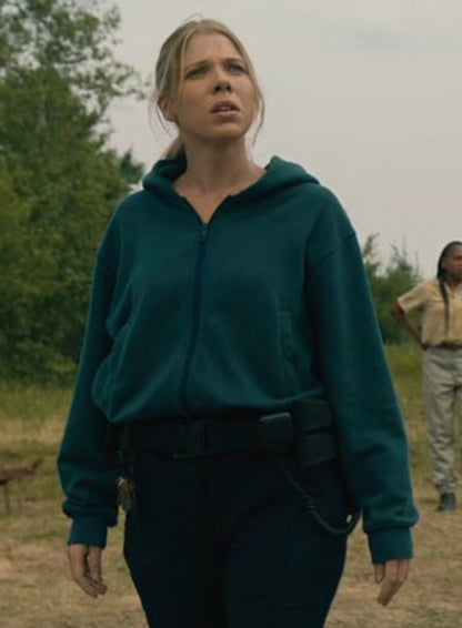 Dani Acosta From S04 Green Hoodie