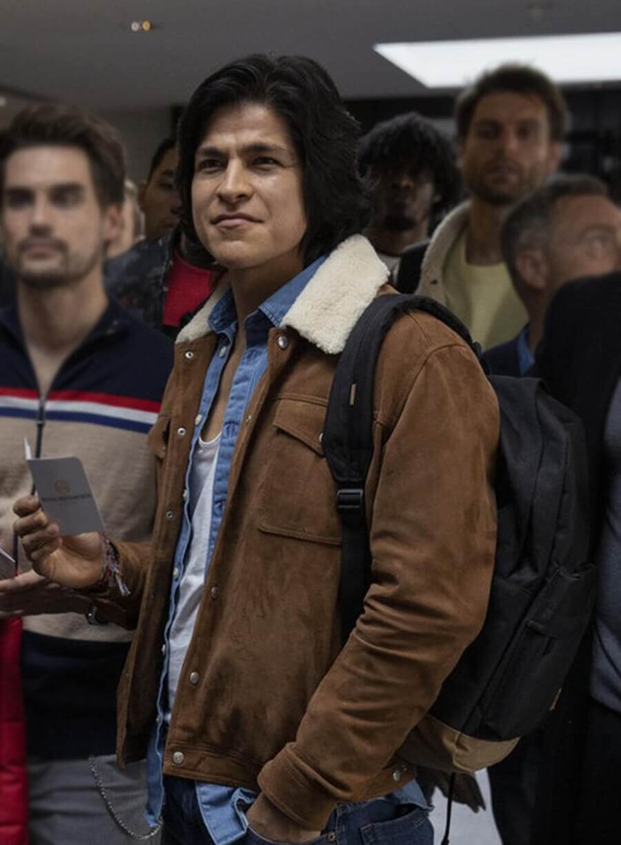 Dani Rojas Ted Lasso S02 Brown Jacket
