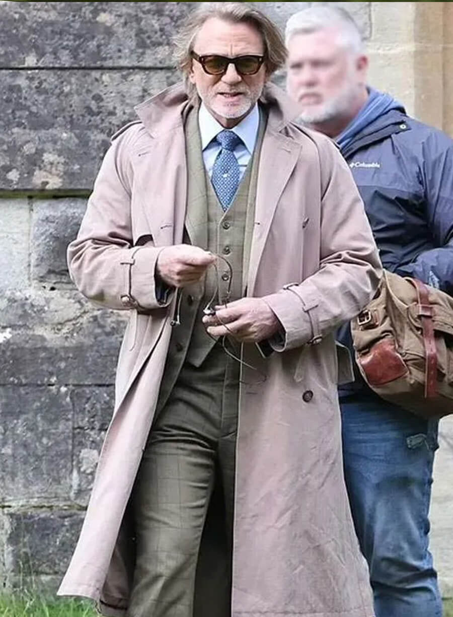 Daniel Craig Wake Up Dead Man 2025 Coat
