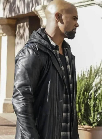 Daniel Harrelson S.W.A.T. Black Leather Jacket