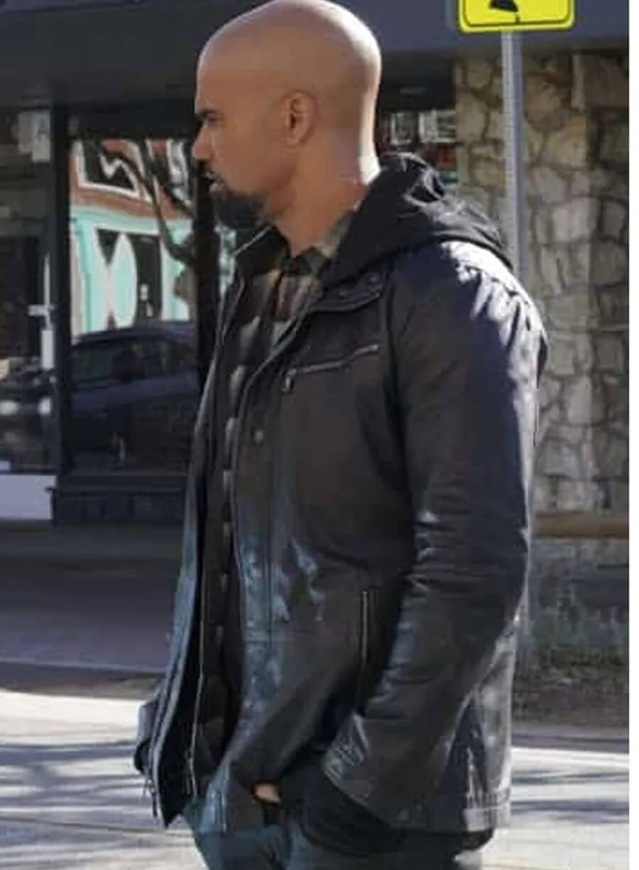 Daniel Harrelson S.W.A.T. Black Leather Jacket