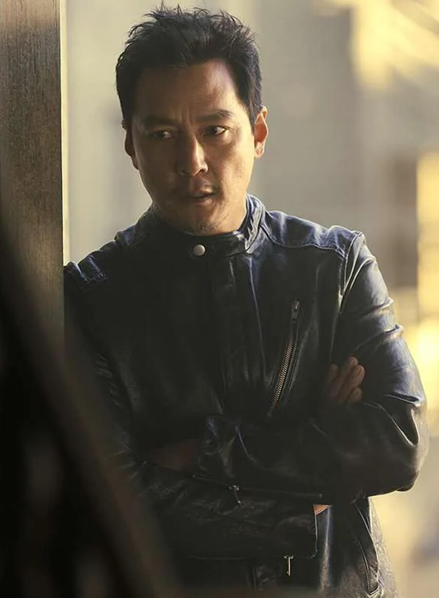 Daniel Wu Westworld Season 4 Black Leather Jacket