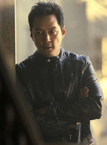 Daniel Wu Westworld Season 4 Black Leather Jacket