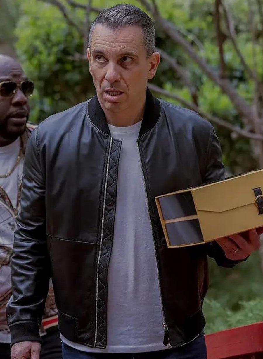 Danny Bookie S01 Black Bomber Jacket