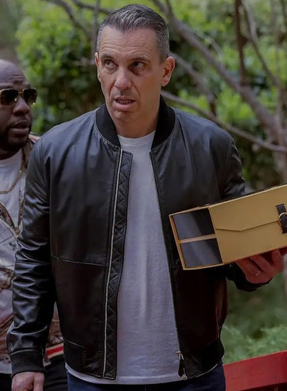 Danny Bookie S01 Black Bomber Jacket