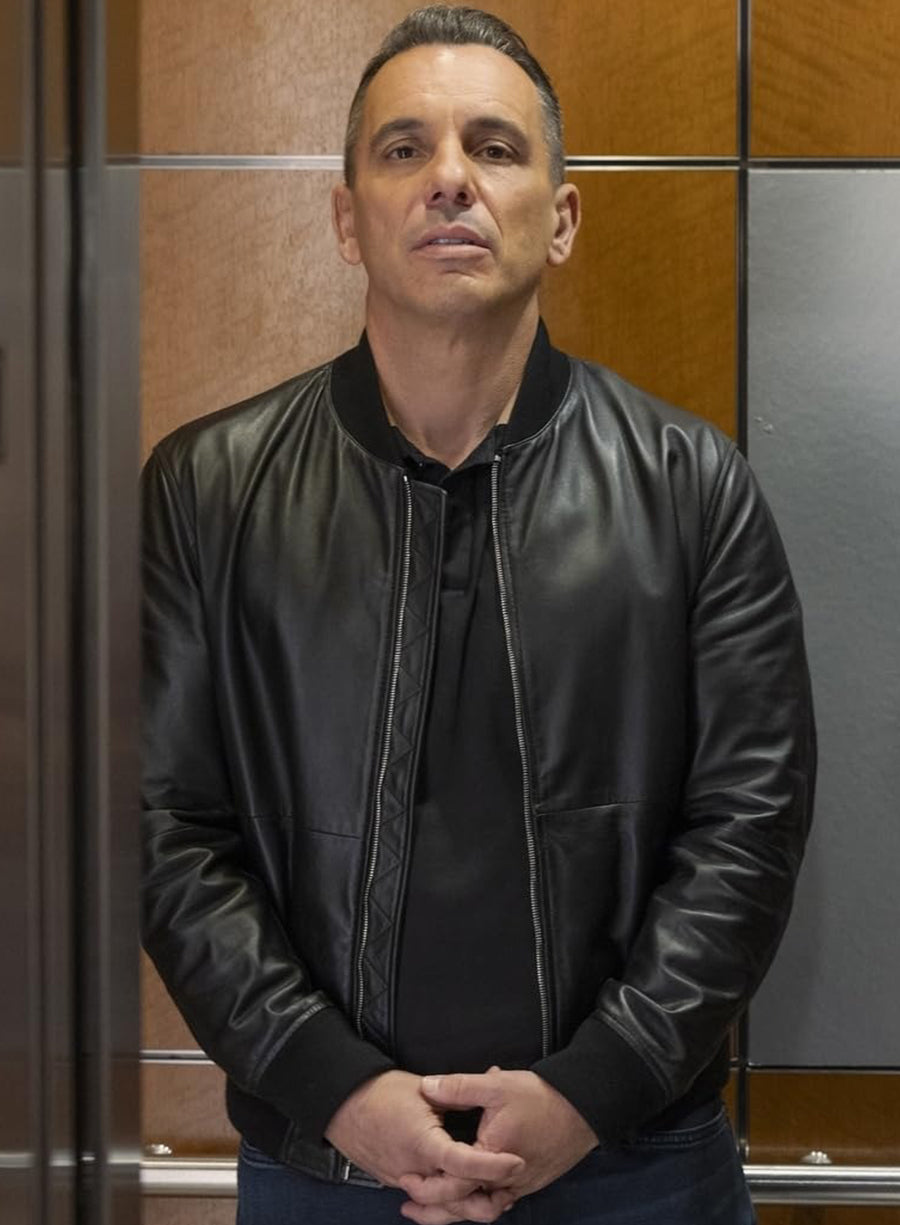 Danny Bookie S01 Black Bomber Jacket