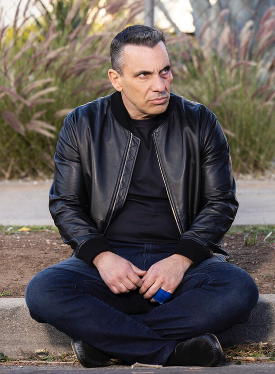 Danny Bookie S01 Black Bomber Jacket