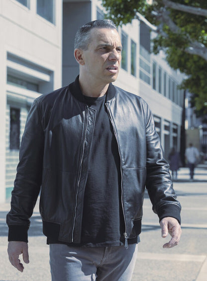 Danny Bookie S01 Black Bomber Jacket