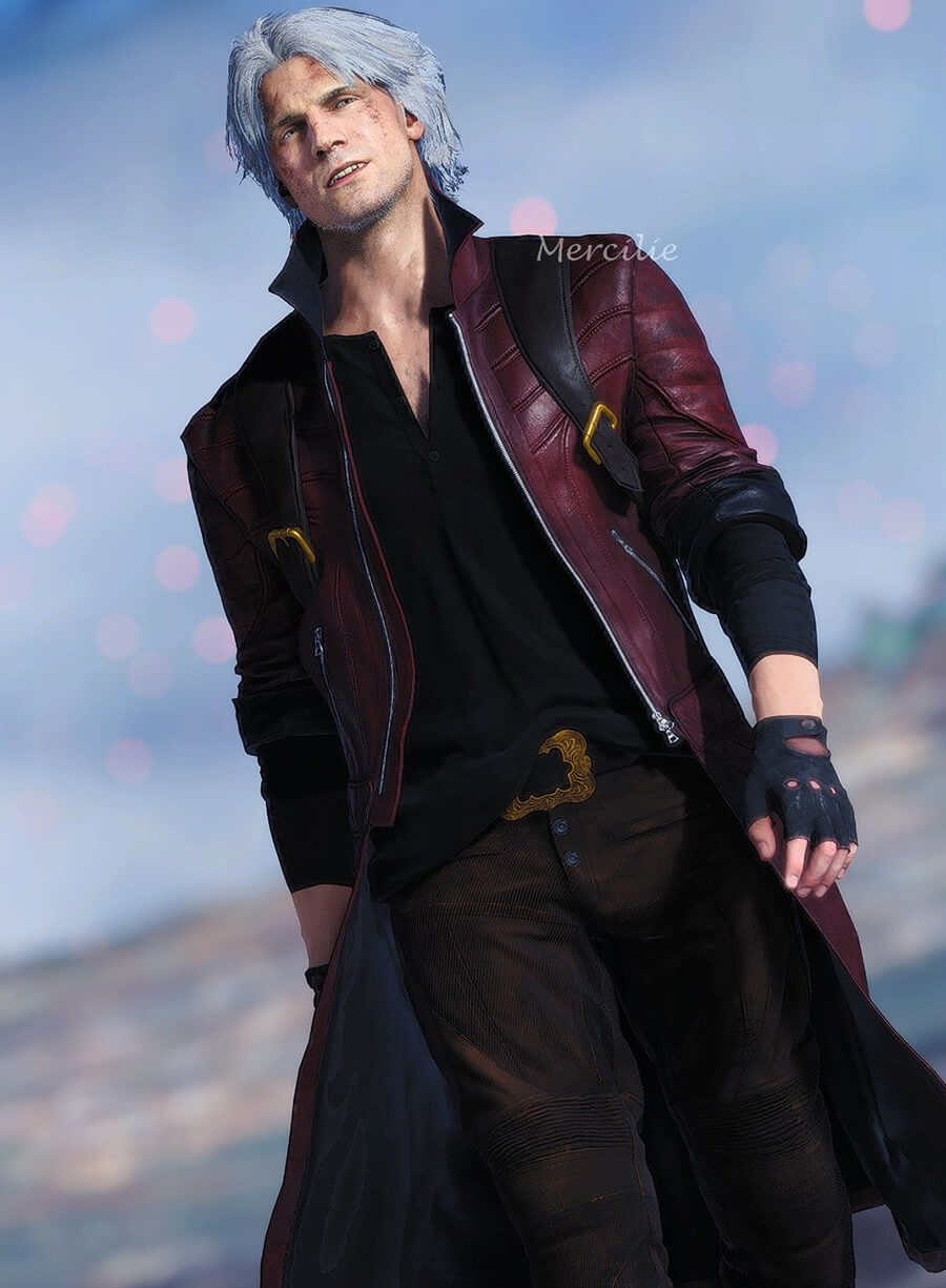 Dante Devil May Cry 5 Leather Coat