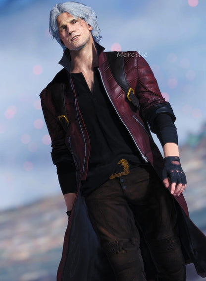 Dante Devil May Cry 5 Leather Coat