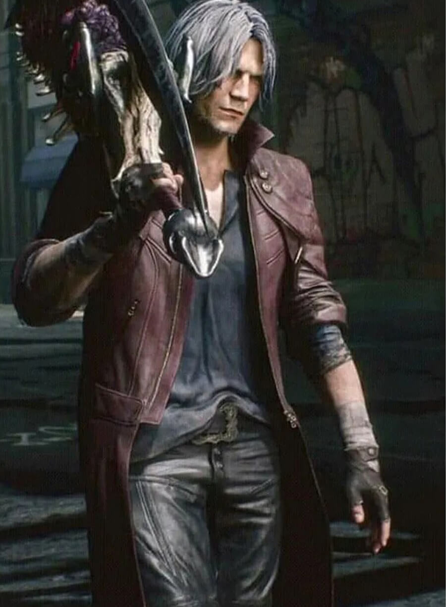 Dante Devil May Cry 5 Leather Coat