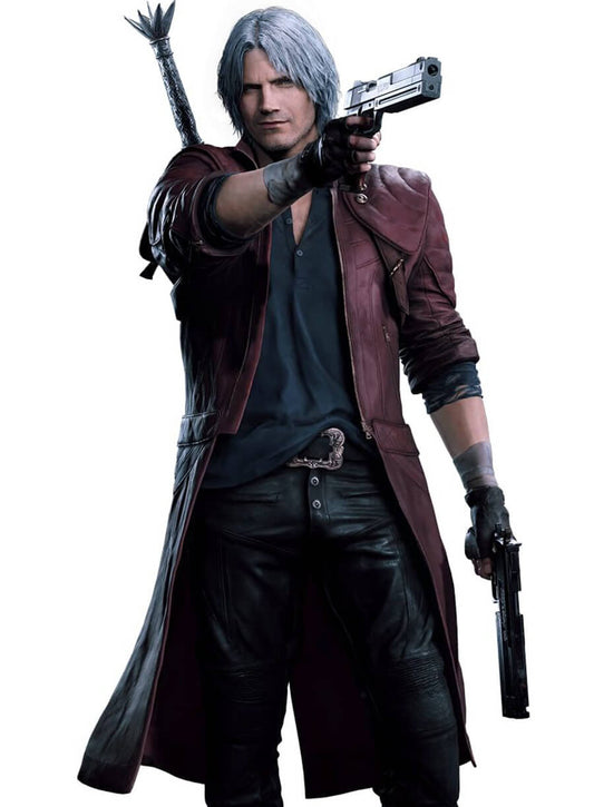 Dante Devil May Cry 5 Leather Coat