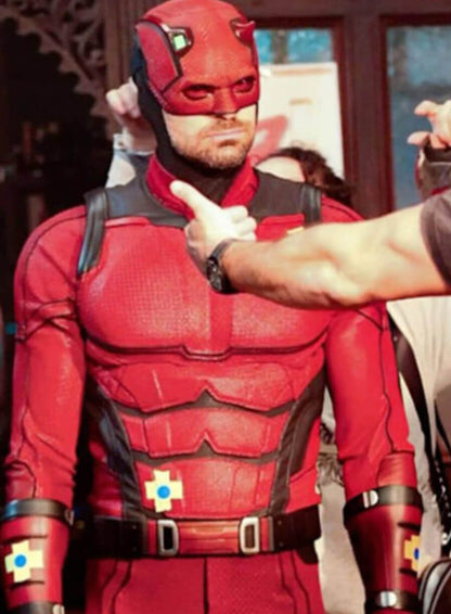 Daredevil Born Again Matt Murdock Red Costume Jacket
