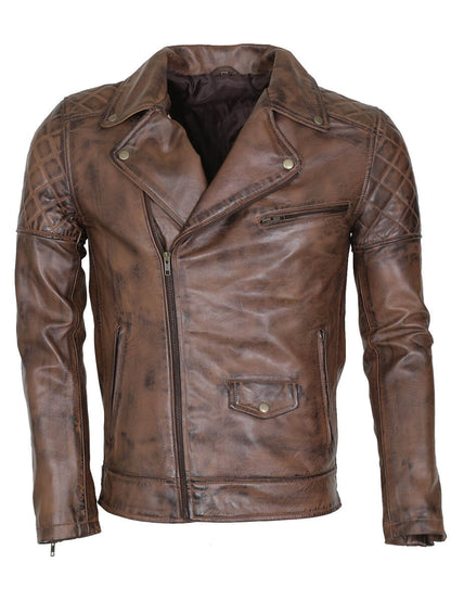Dark Brown Brando Biker Jacket