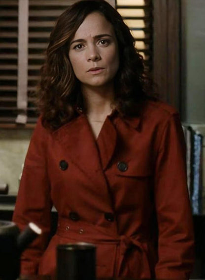 Dark Matter 2024 Amanda Lucas Red Coat