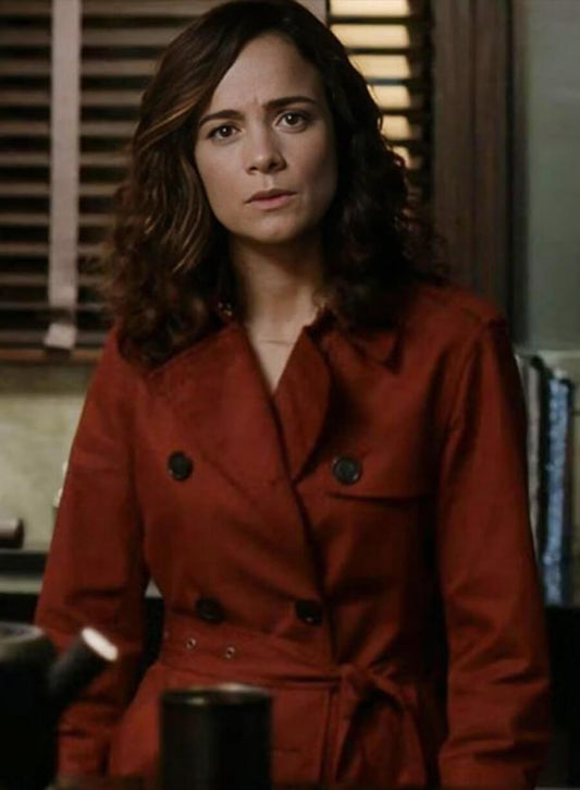 Dark Matter 2024 Amanda Lucas Red Coat
