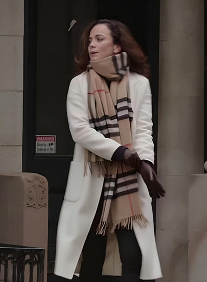 Dark Matter 2024 Amanda Lucas White Coat