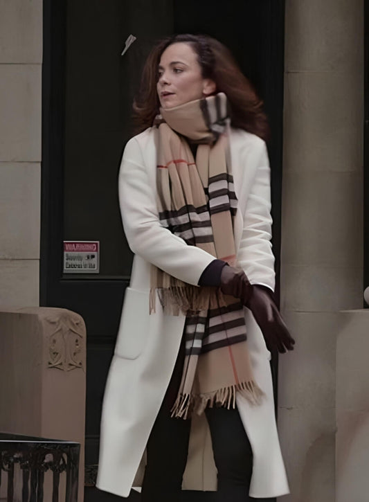 Dark Matter 2024 Amanda Lucas White Coat
