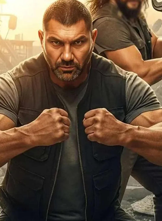Dave Bautista The Wrecking Crew Black Vest