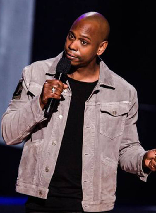 Dave Chappelle Grey Denim Jacket