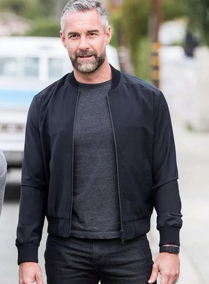 David Kay S.W.A.T. Black Bomber Jacket