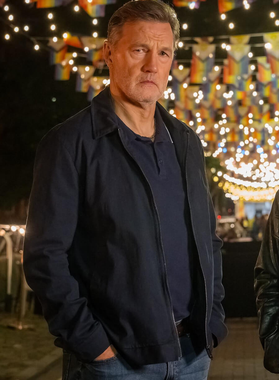 David Morrissey Tip Toe 2026 Blue Jacket