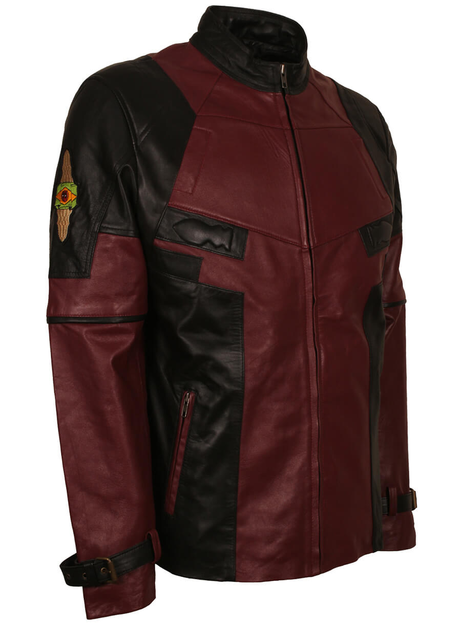 Deadpool Ryan Reynolds Maroon Jacket