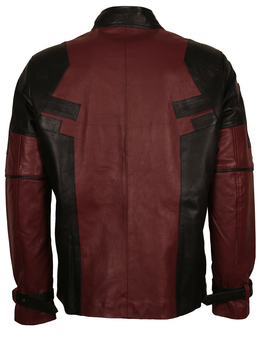 Deadpool Ryan Reynolds Maroon Jacket