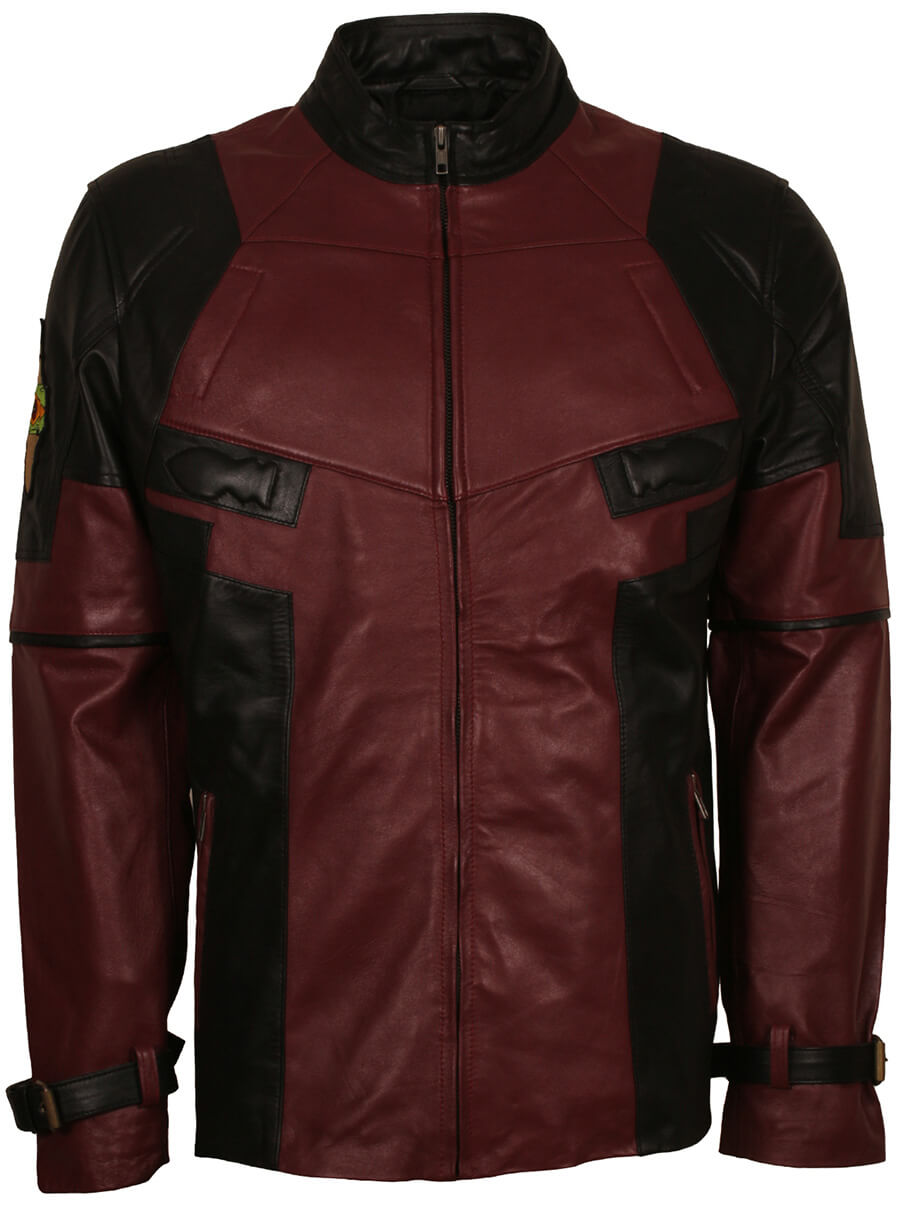 Deadpool Ryan Reynolds Maroon Jacket