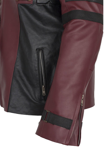 Deadpool Wade Wilson Maroon Jacket