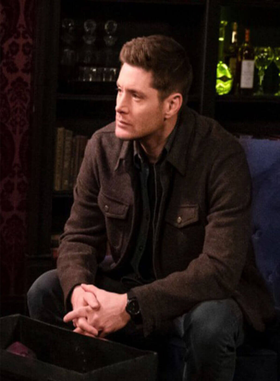  Supernatural Dean Winchester Brown Wool Jacket