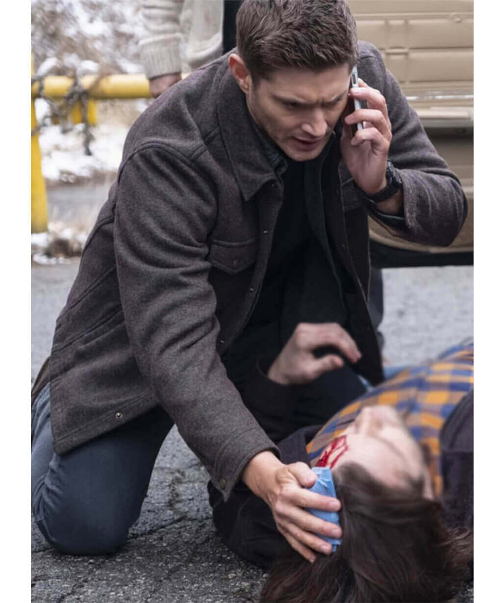 Supernatural Dean Winchester Brown Wool Jacket