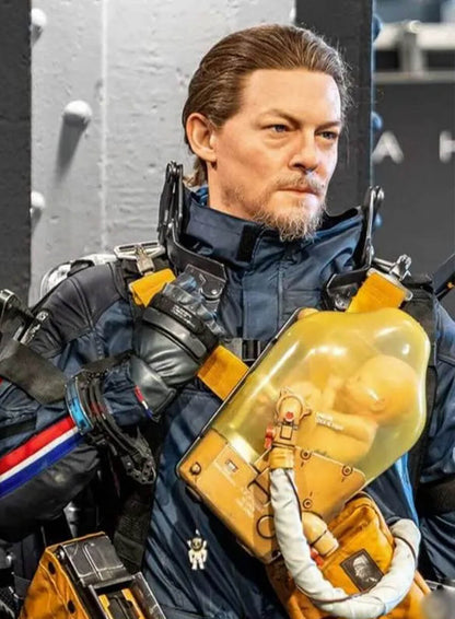 Death Stranding Sam Porter Bridges Blue Jacket