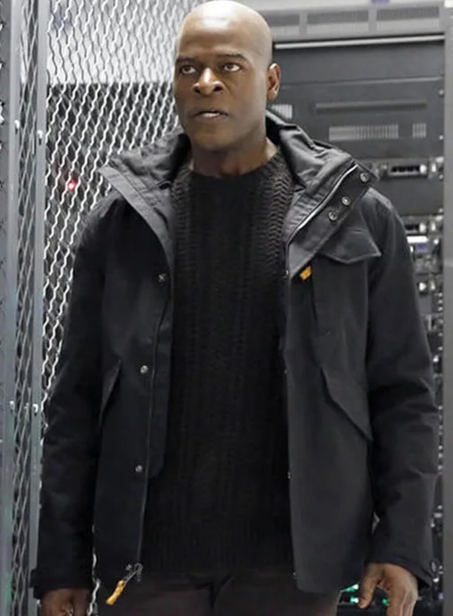 Dembe Zuma The Blacklist Hooded Jacket