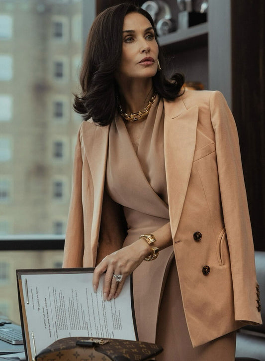 Demi Moore Landman S02 Blazer