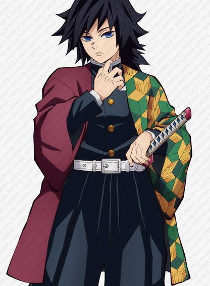 Demon Slayer Giyu Tomioka Coat