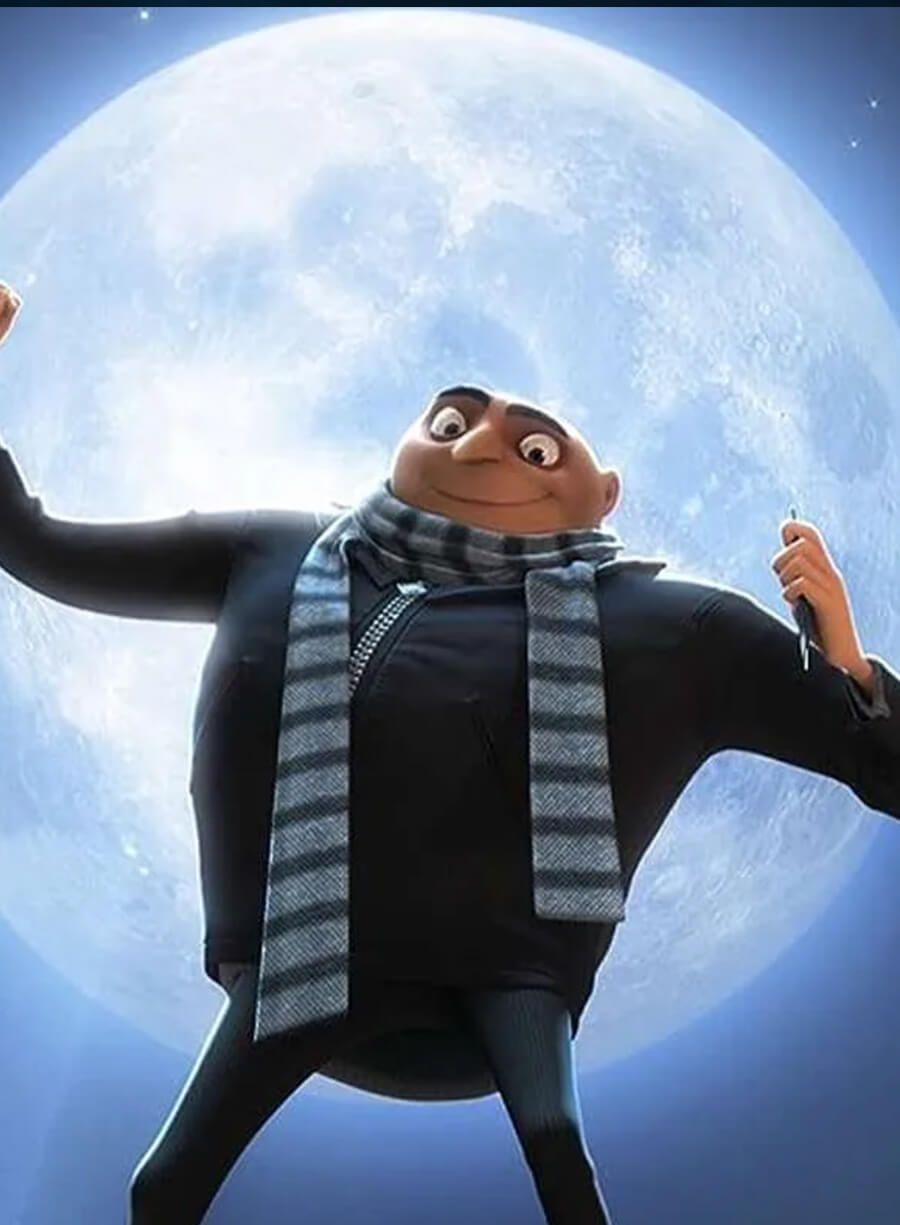 Despicable Me Gru Costume Black Jacket