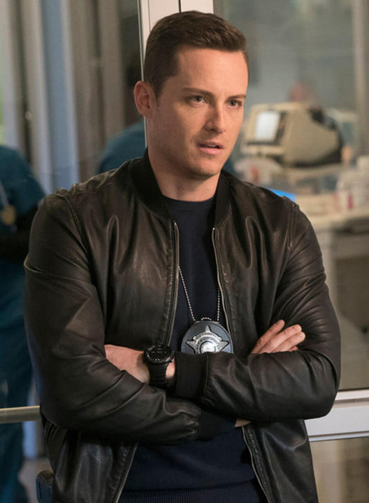 Detective Jay Halstead Chicago Med S02 Brown Bomber Jacket