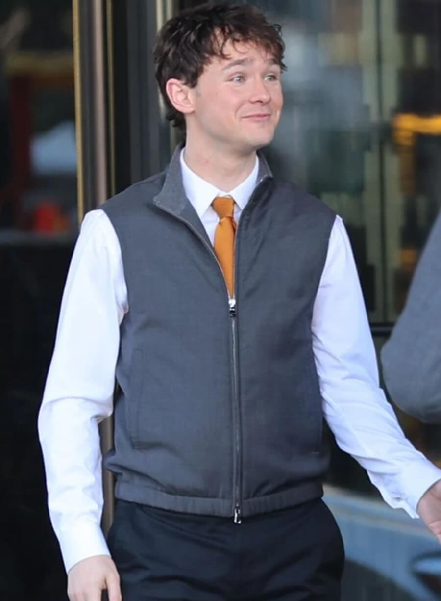 Dexter Resurrection S01 Jack Alcott Grey Vest