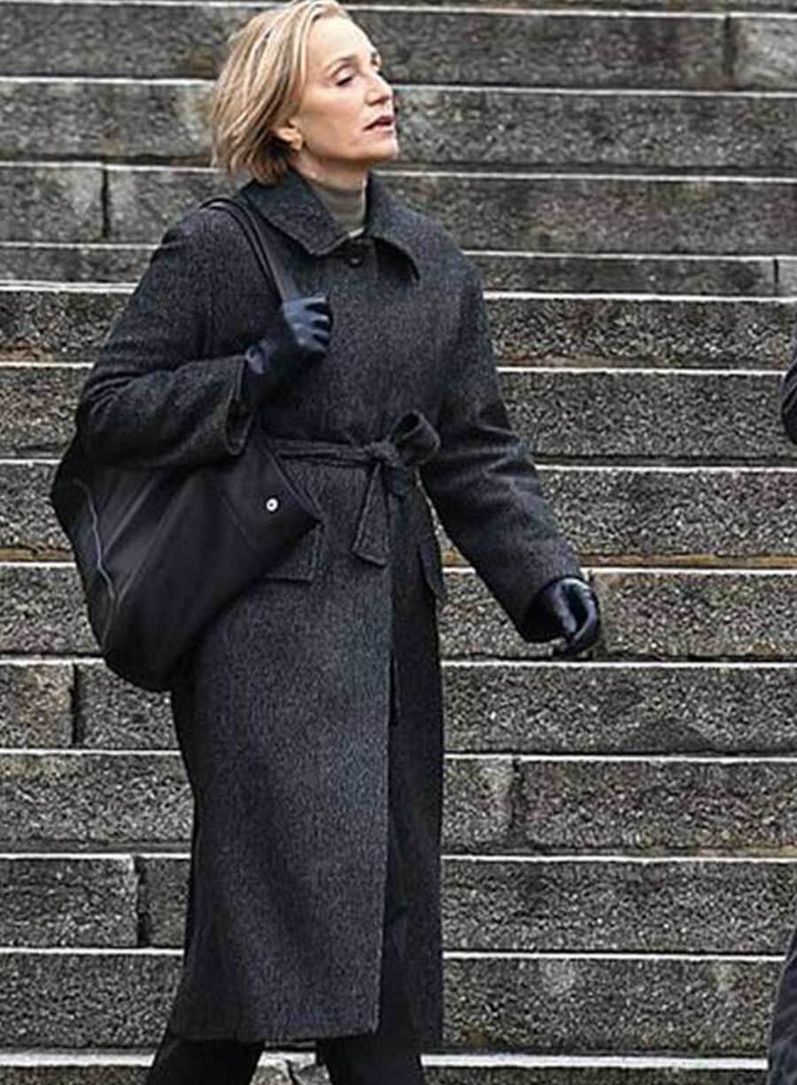 Diana Taverner 2022 Slow Horses Grey Coat