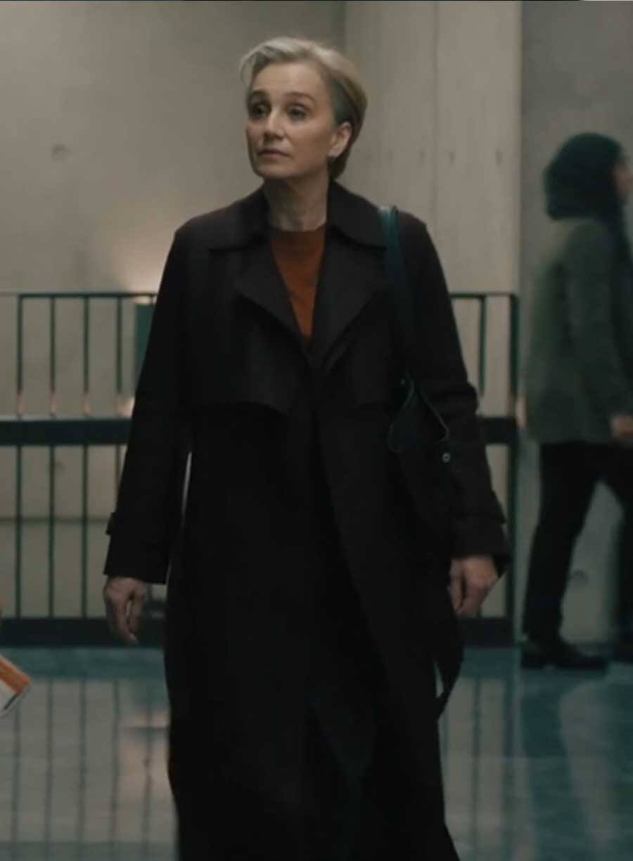 Diana Taverner Slow Horses S04 Black Coat